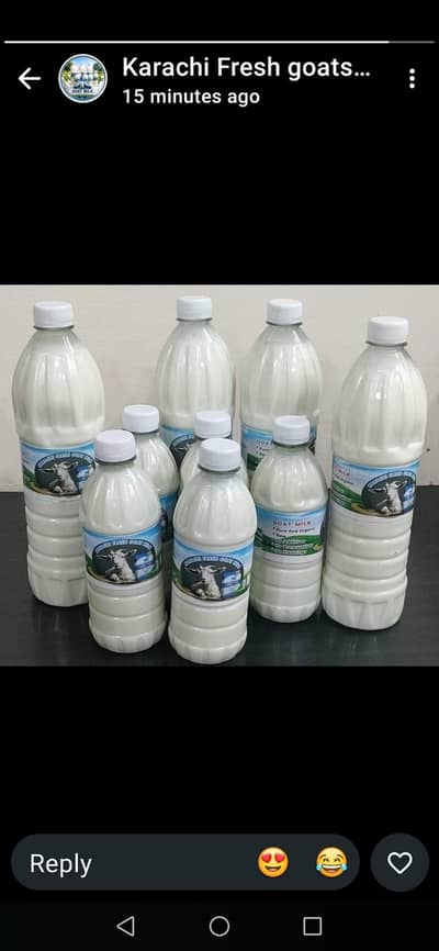 100 % Pure Goat Milk