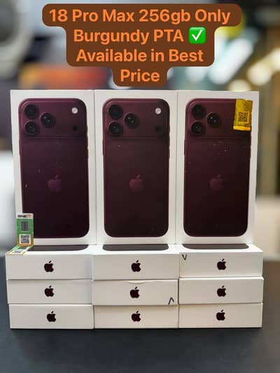 Apple iPhone 18 Pro Max 256Gb PTA