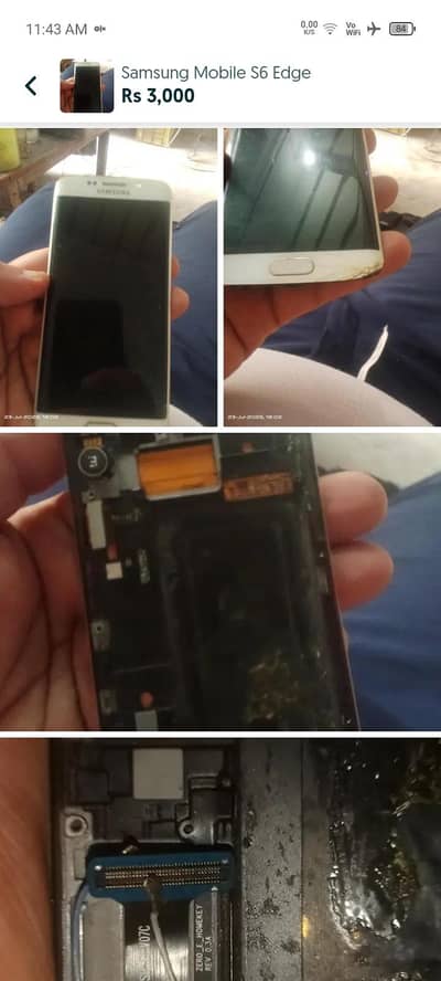 Samsung S6 edge Or Samsung Galaxy A20s Panel