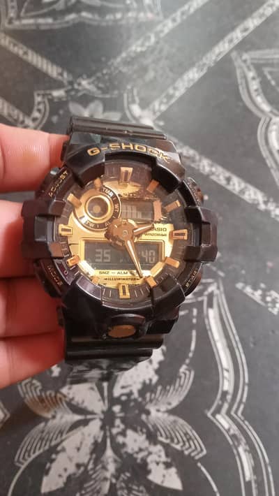 Casio G-Shock GA-710GB-1A Black Gold | Module 5522 | 200M | Original