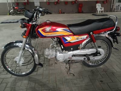 Honda CD 70 Lush bike Urgent sale