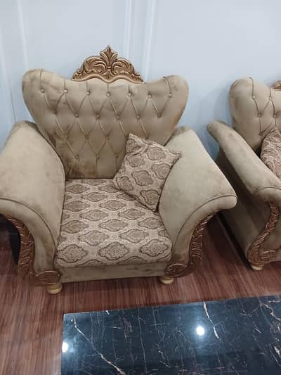 King Shape Sofa Set 7 Seater