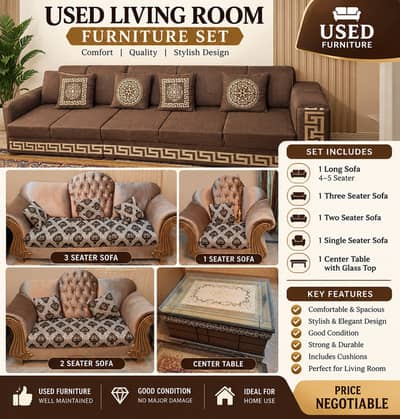 Sofa /Sofa/Set/slightly used /condition 9/10