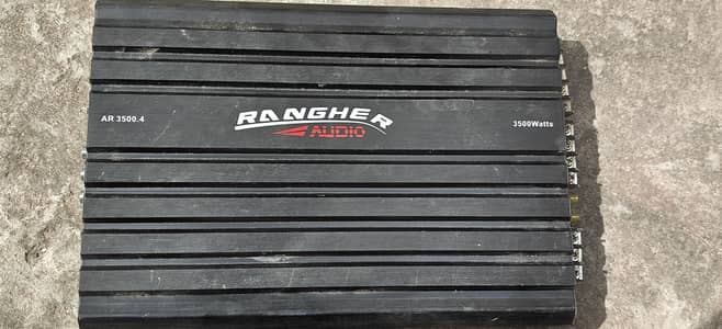 subwoofer with box & Amplifier