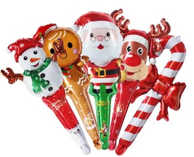 Christmas balloons