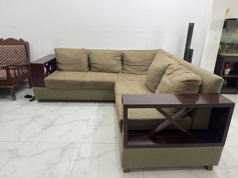 L shape Sofaset 1