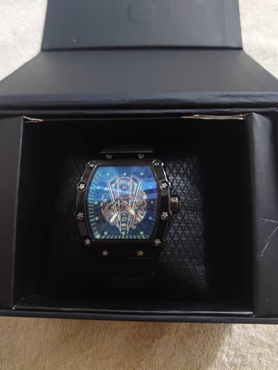 RM Tourbillion Beautiful Black watch brand new box pack