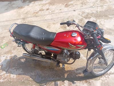 HONDA CD 70 2016 GENUINE CONDITION URGENTLY SALE