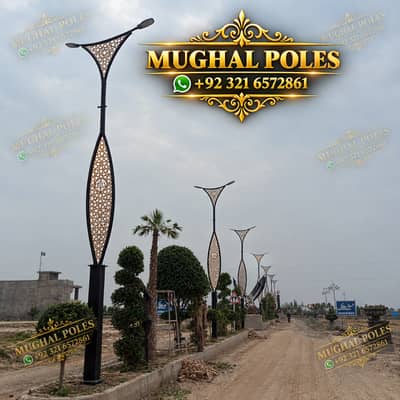 Steel Street Light Pole , High Mast , Highway Lighting Pole , CCTV Pol