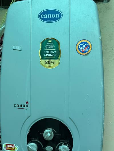 Canon Instant Gas Geyser – 1 Season  Used– Excellent Condition