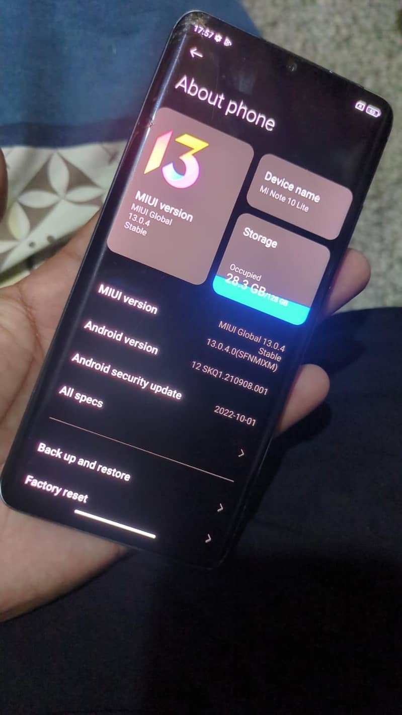 Xiaomi Mi Note 10 Lite 1