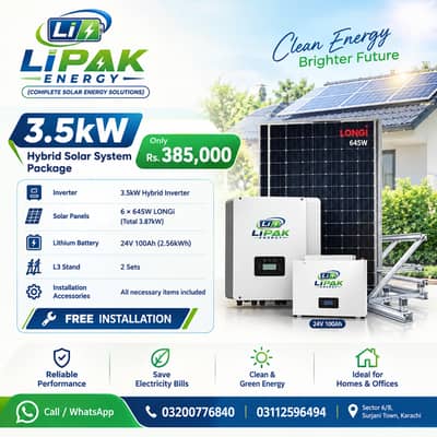 3.5kW  Complete Solar Package