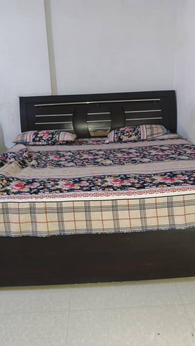 Clean Used Bed Frame (Without Mattress) – Excellent Condition