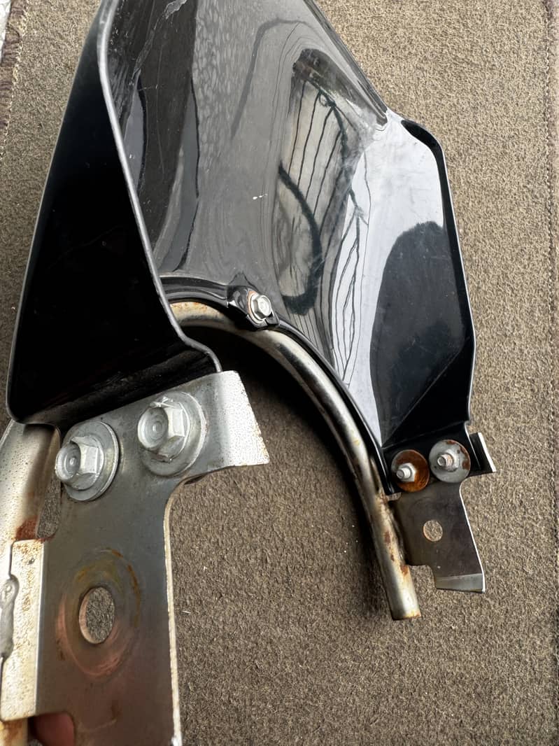 headlight visor with ring guard 2
