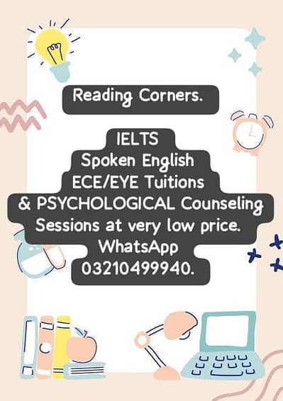 IELTS / Spoken English / EYE Tuitions  / Teacher Training.