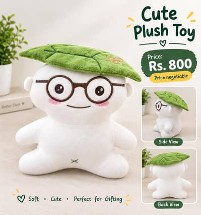 Cute Plush Toy for Sale price Kam ho jaye gi price