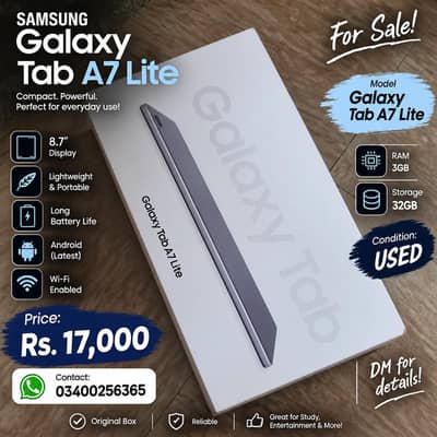 Samsung Galaxy tab a 7 lite