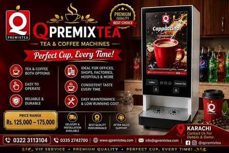 Tea Coffee Vending Machine | Instant Tea Coffee Machine For Sale
