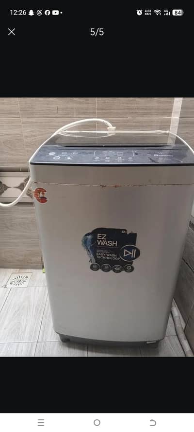 Dawlance 10 kg automatic washing machine in good condition in warranty