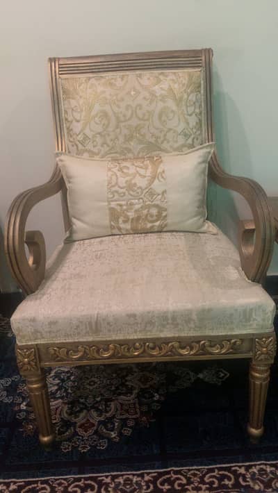2 chairs with table set