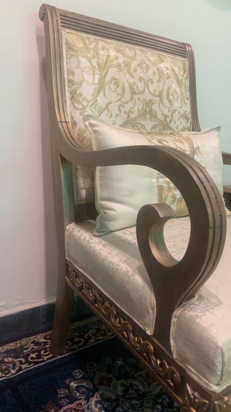 2 chairs with table set 5