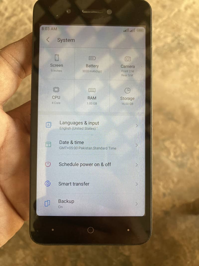 Itel A25 2
