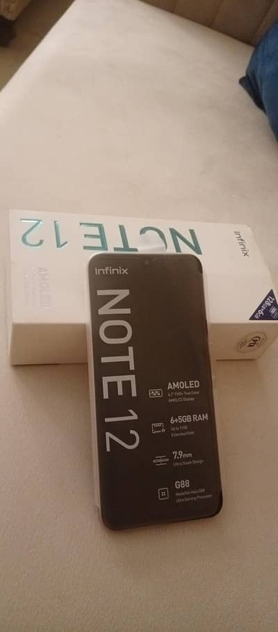 Infinix Note 12 (Complete accessories with Box)