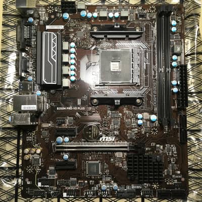 MSI B350m pro vd plus