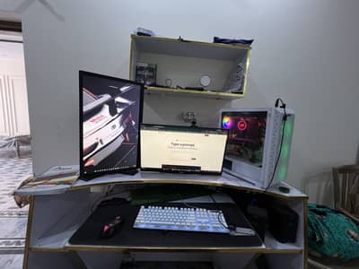 SELLING CUSTOM BUILT TABLE FOR COMPUTER