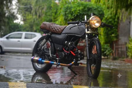 cafe racer RP 70 fully modified