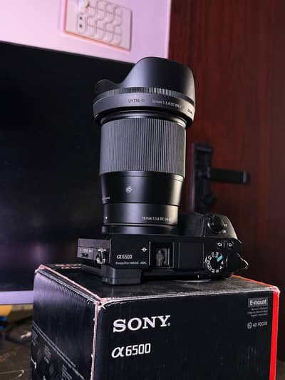 New Sony A6500 - Body, Box and everything