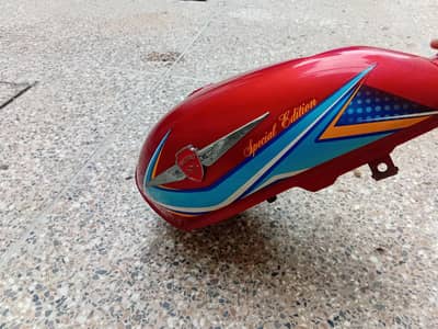 CD 70 fule tank and wheel