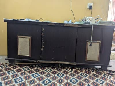 3 Door Wooden Divider/Cupboard/Rack