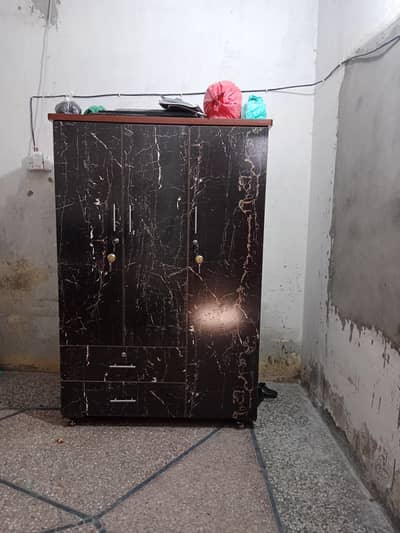 3 Door King Size Almari - Wardrobe