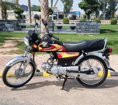 Honda | CD 70 | 2026 Black | 1st Owner