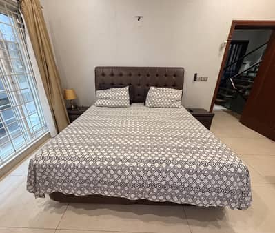 Branded Masters Bed Set with Mattress and Side Tables