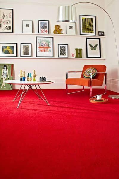Pure Red Carpet for Sale - Excellent Condition (13x13 ft) estimate siz