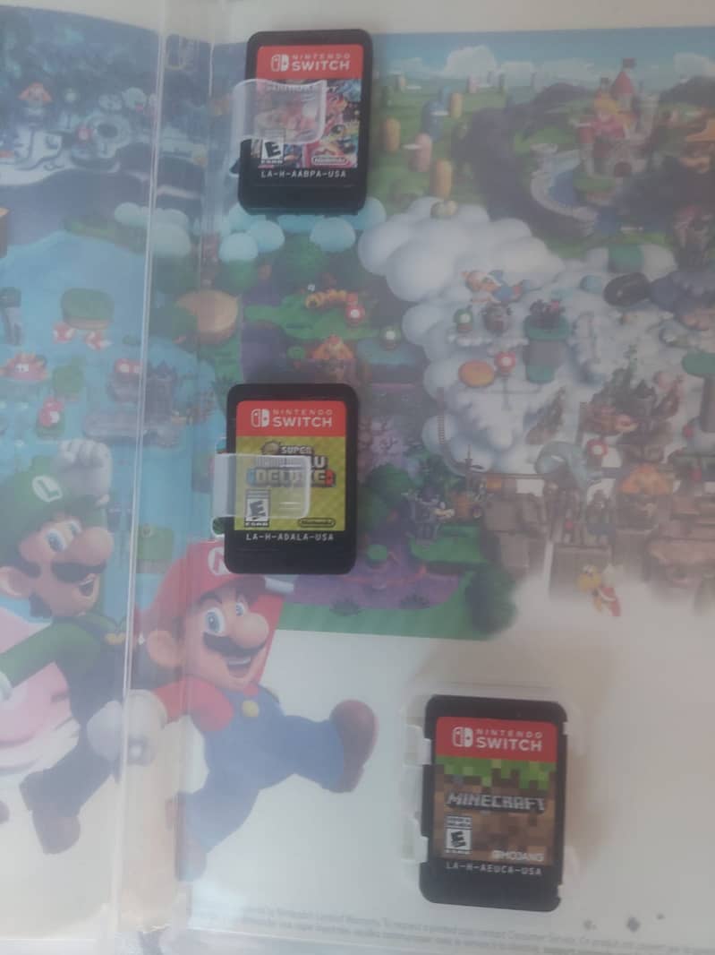 Nintendo Switch Console | Complete Box | 3 Extra Games 0