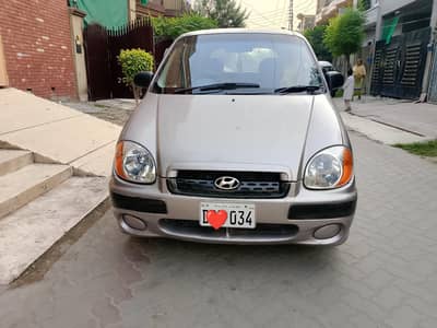 Hyundai Santro 2003 first owner minor tuchup home used