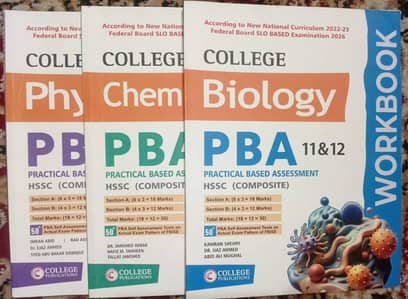 FBISE HSSC PBA Books College Publishers
