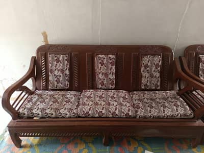 wooden Sofa Set
