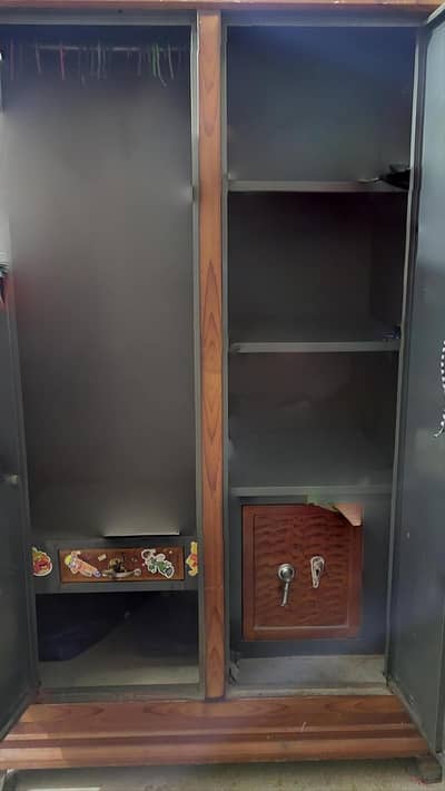 2 door iron made wardrobe