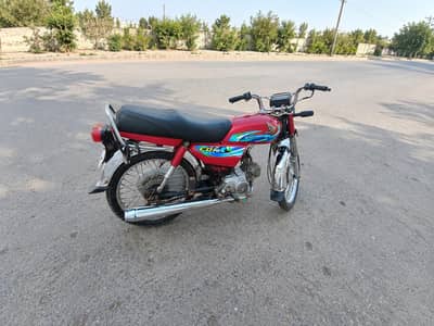 Honda CD70 Model 2024 Karachi Registered