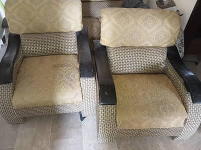 3 seater sofa plus 2 Chairs