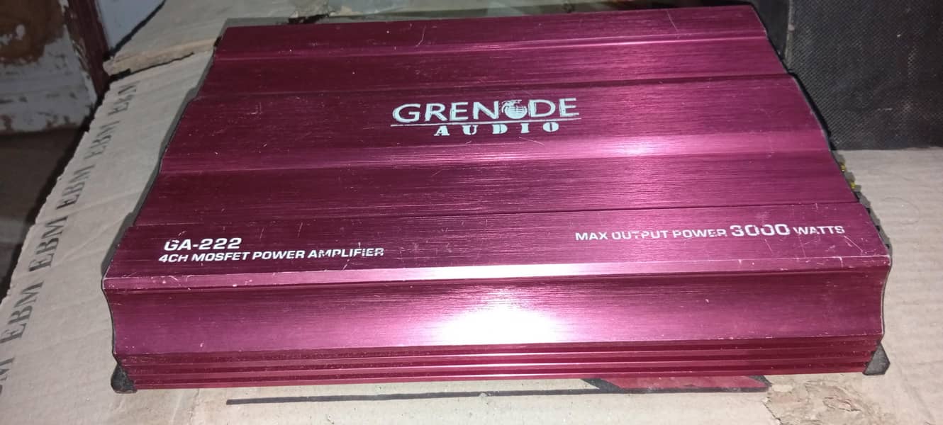 Grenode Amplifier+Woofer 0