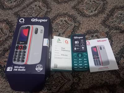 Qsuper mobile dual sim with memory card urgnt sale cmplte box cntct wh