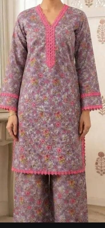 ladies suit stitching service_lace,design available_home based karachi