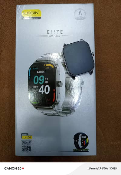 Login L-104 Elite Smartwatch - Premium Display, Full Fitness Tracking