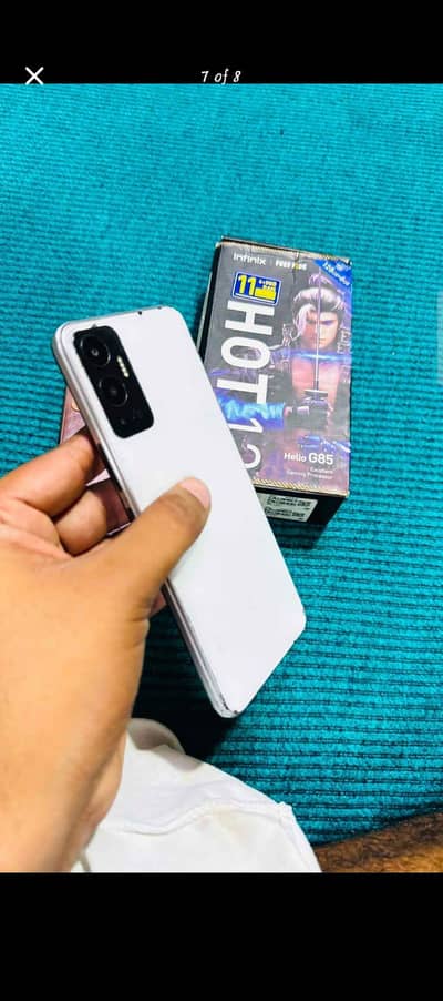 Infinix Hot 12 128gb pta with box 03242442377 exchange possible
