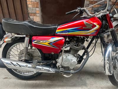 Honda CG 125 2019 model Documents clear Bio the spot 03214729417 call